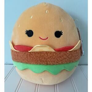 NWT Squishmallow TAWNA Cheeseburger Plush Stuffed Animal 8" NEW